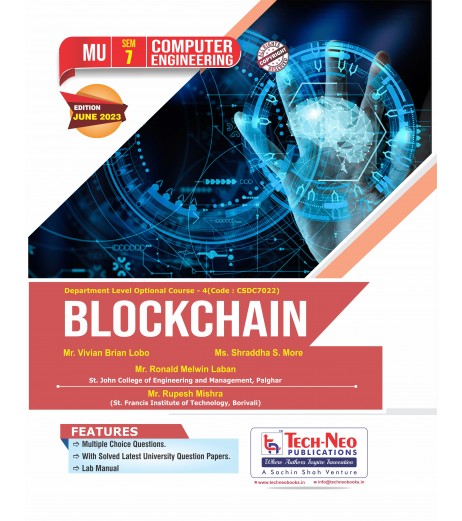 Blockchain Sem 7 Computer Engineering Techneo Publication | Mumbai University